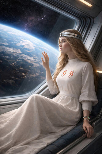 Gazing at Earth from space